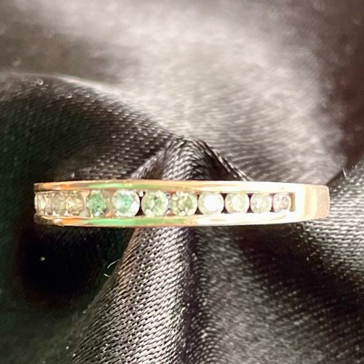 10k Gold And Diamond Ring